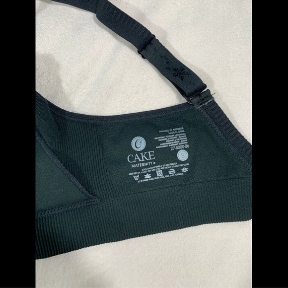 NWT Cake Rock‎ Candy Padded Wireless Nursing Bra in Black [SZ Small ] - Picture 7 of 8